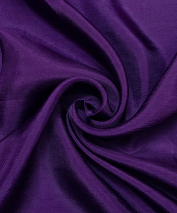 Purple Plain Uppada Silk Fabric